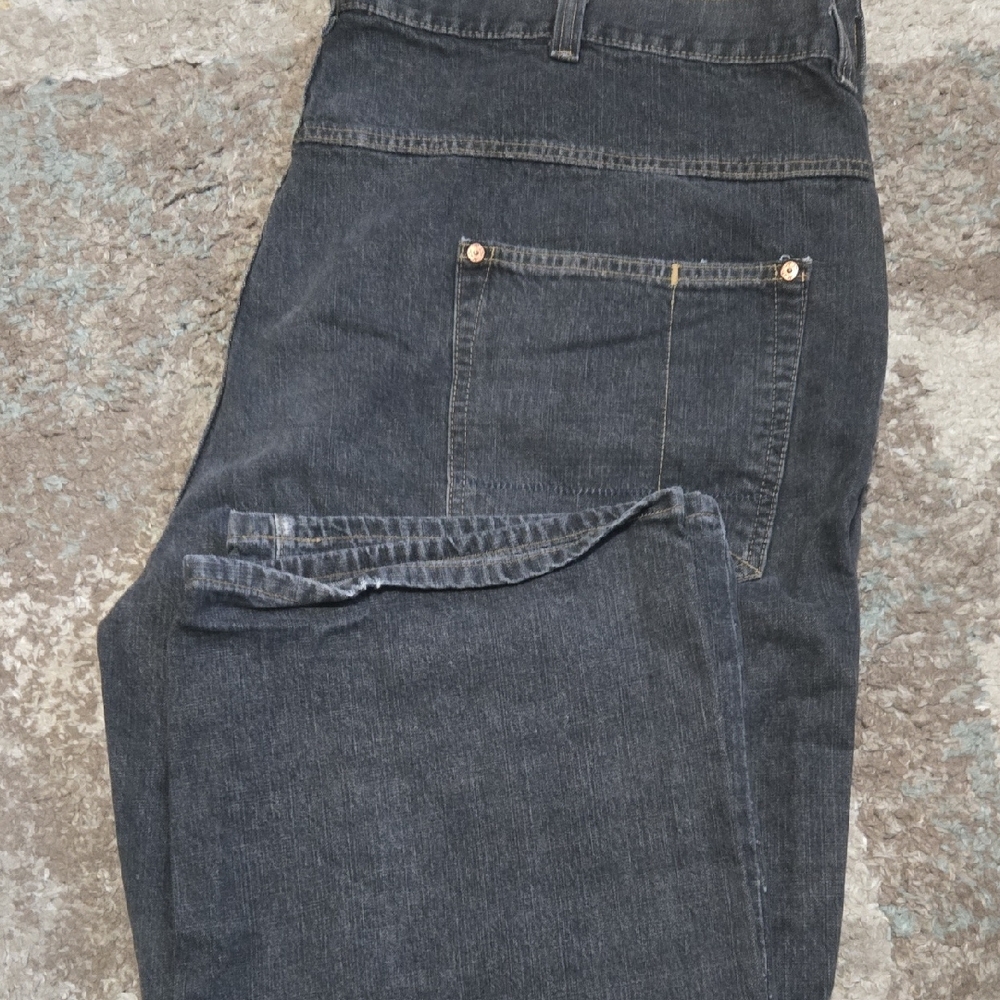 Nautica Black Relaxed Jeans with Washed Look